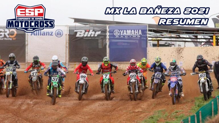 MX La Bañeza 2021. Resumen. Campeonato de España d Motocross