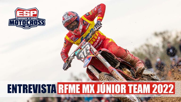 Entrevista RFME MX Júnior Team 2022