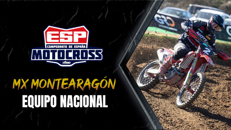 Campeonato de España de Motocross. Equipo Nacional 2023
