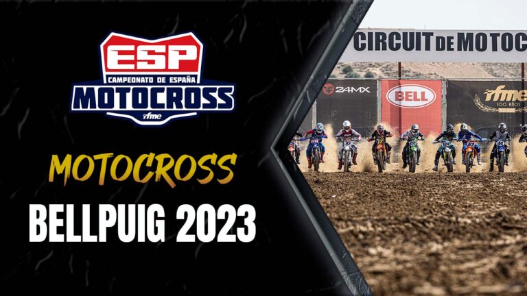 Campeonato de España de Motocross. Bellpuig 2023