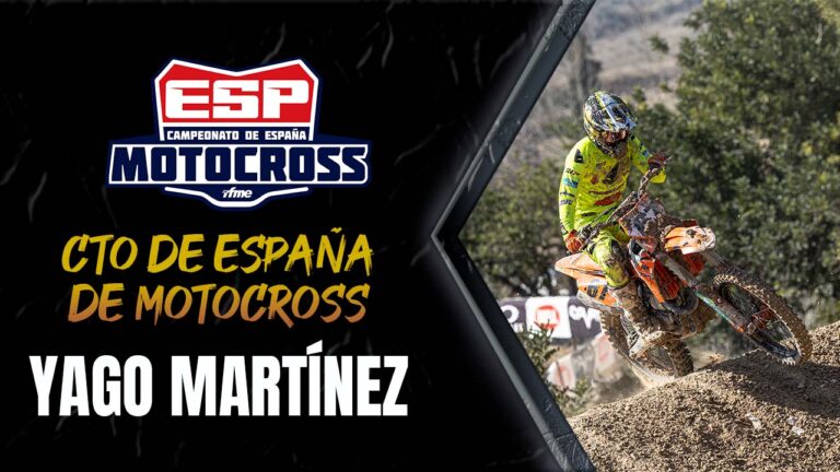 Campeonato de España de Motocross. Yago Martínez