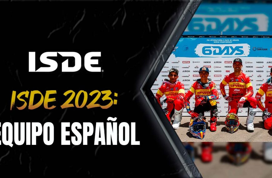 ISDE 2023: Equipo español