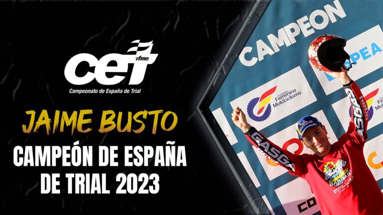 Campeonato de España de Trial 2023: Jaime Busto, campeón