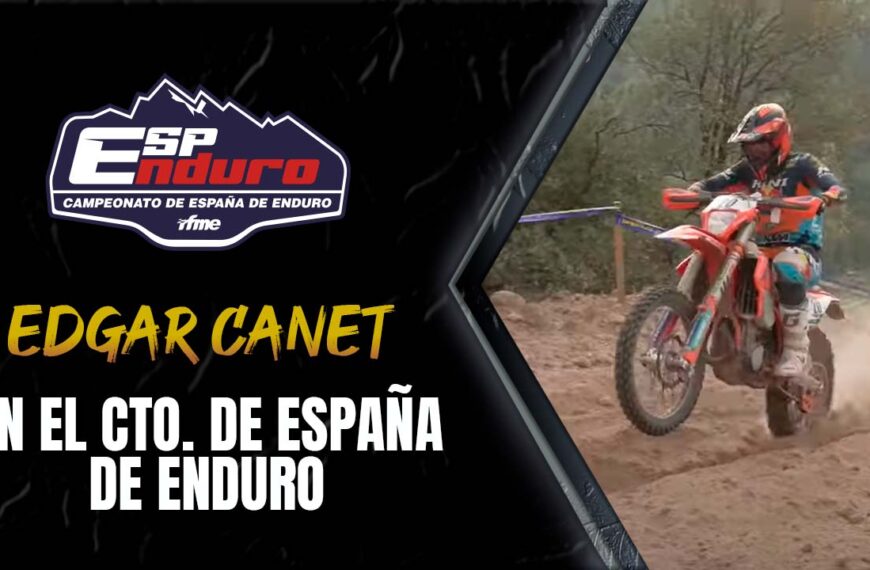 Campeonato de España de Enduro. Edgar Canet