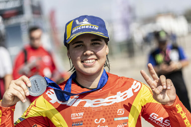 MXGP Turquía: Daniela Guillén, subcampeona del mundo de Motocross