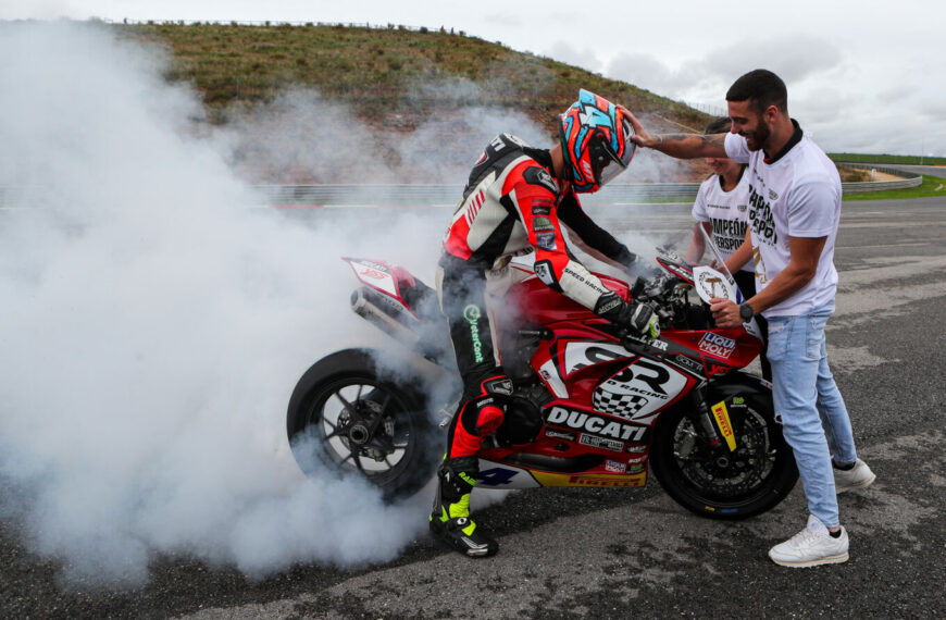 ESBK Navarra: Eric Fernández, campeón de España de Supersport NG