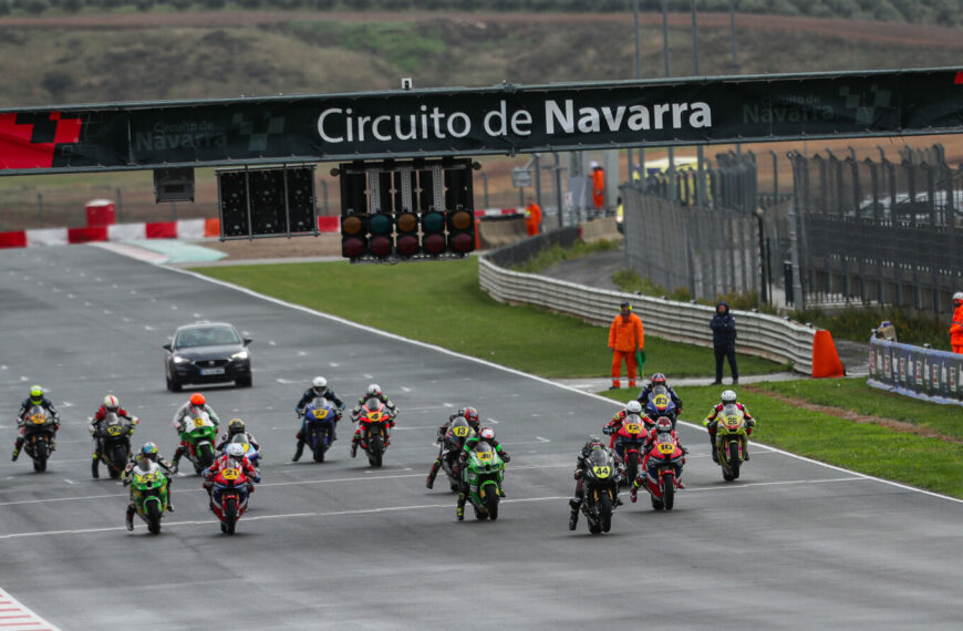 ESBK Navarra: La lluvia y el frío marcan la jornada