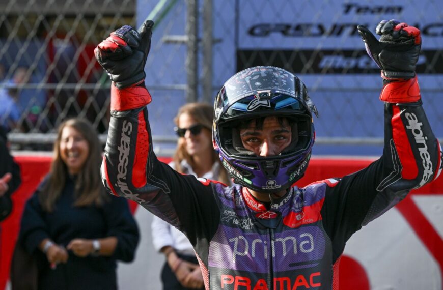 Jorge Martín, campeón del mundo de MotoGP 2024