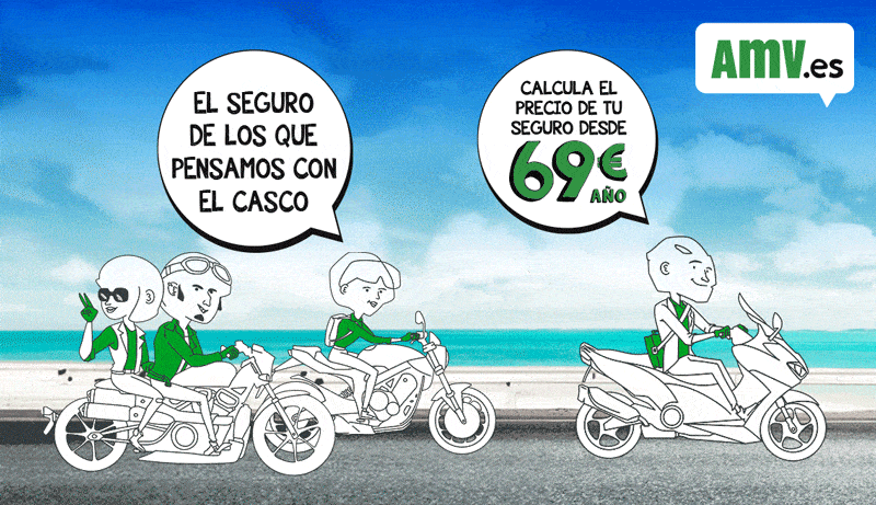 Protege tu moto como se merece. Conoce a AMV, el seguro hecho por moteros