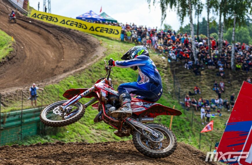Pau Caudet, subcampeón de Europa de EMX85