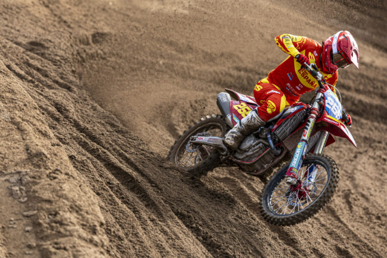 MXGP Países Bajos: Daniela Guillén vuelve a lo más alto del podio
