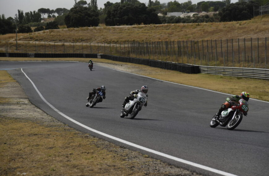 Copa de Velocidad Clásicas y EVO: emoción en el Jarama