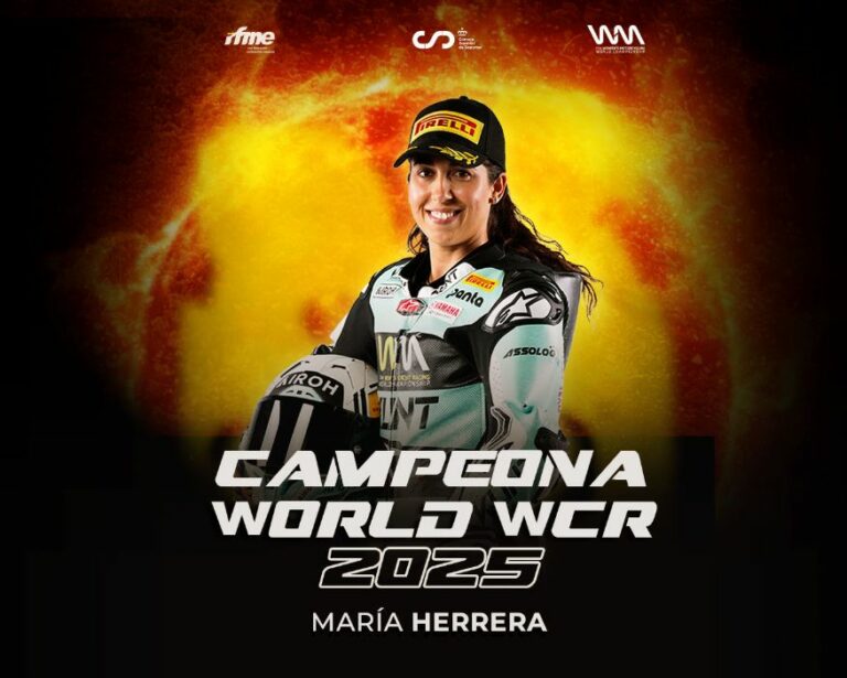 María Herrera, campeona del mundo del WCR 2025