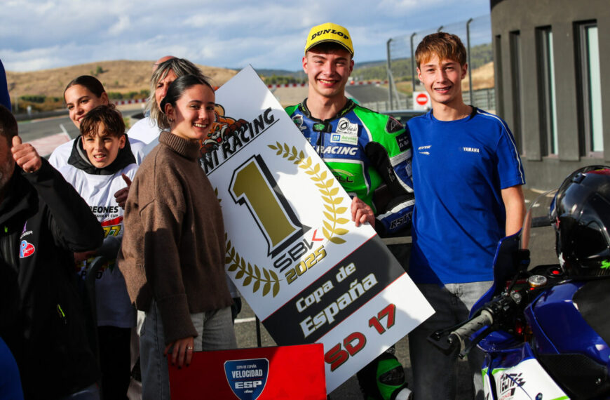Samuel Díaz se proclama campeón de SBK en la Copa de España de Velocidad 2025