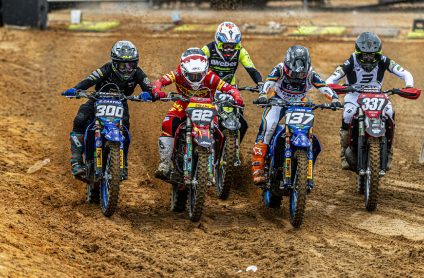 El equipo nacional de motocross debuta con buenas sensaciones en el MXGP de Almonte