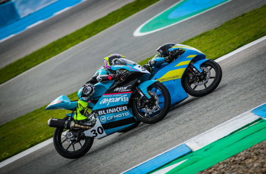 Emocionante arranque del ESBK en Jerez