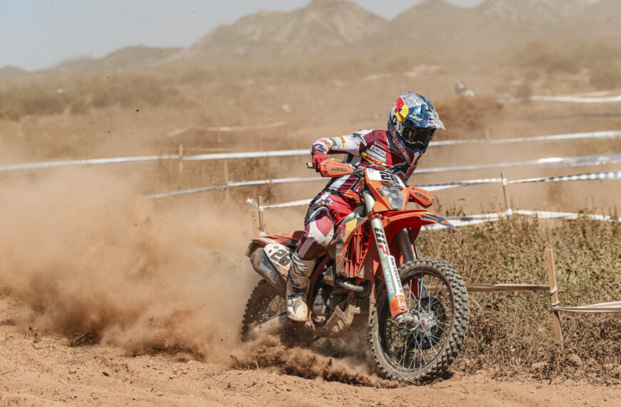 Josep García se marcha de Antas como líder del Campeonato de España de Enduro