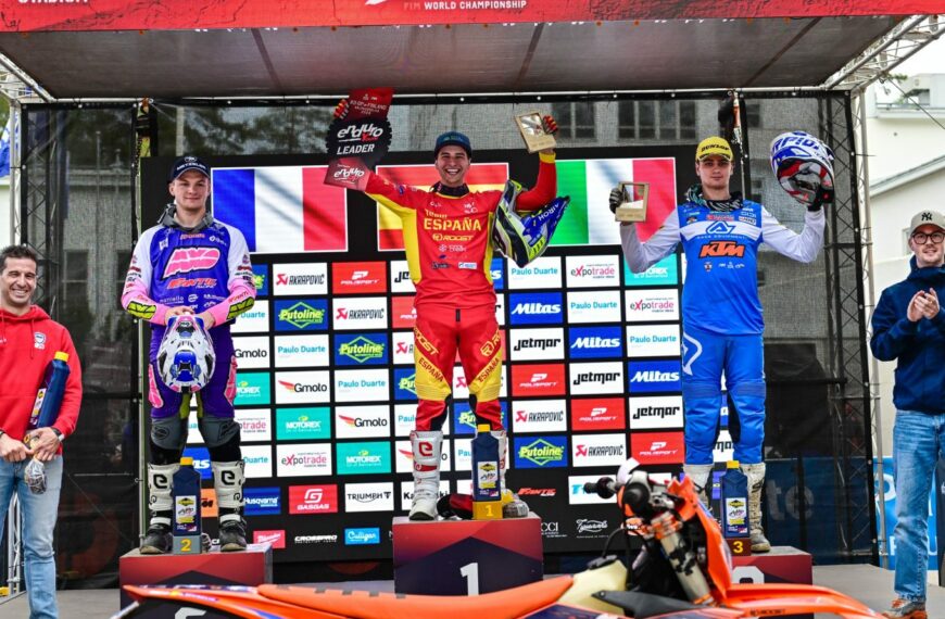 Yago Domínguez logra su primera victoria el EnduroGP de Finlandia