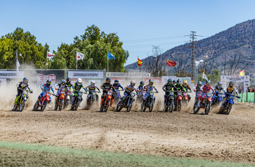 Fernández, Tiburcio y Riba marcan el ritmo en el MX de Alhama de Murcia