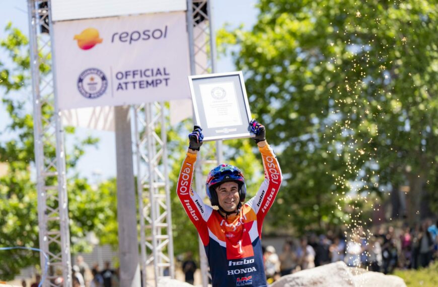 TONI BOU HACE HISTORIA EN PIERA CON UN NUEVO RÉCORD GUINNESS BAJO EL RESPALDO DE LA RFME
