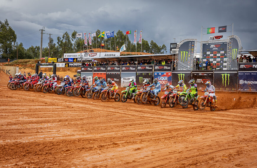 Cara y cruz para el equipo nacional en el exigente circuito de Águeda durante el MXGP de Portugal