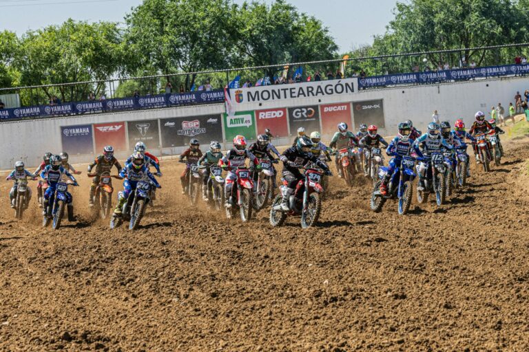 Fernández, Braceras, Guillén y Riba marcan el camino en la primera jornada del MX de Montearagón