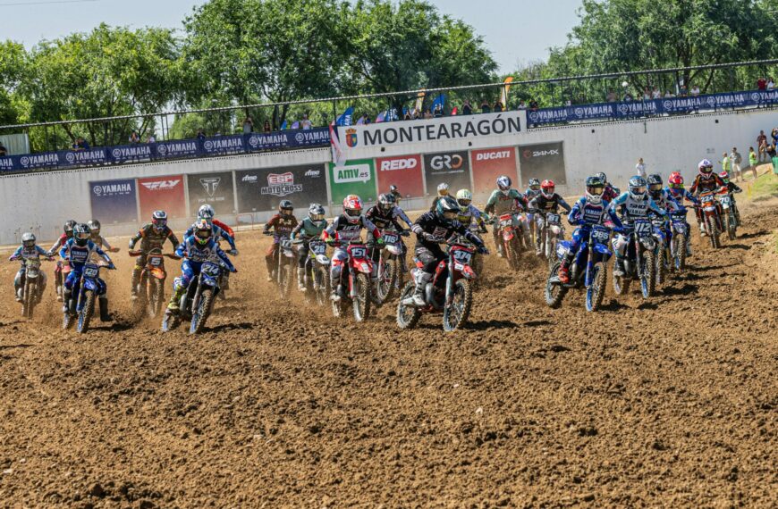 Fernández, Braceras, Guillén y Riba marcan el camino en la primera jornada del MX de Montearagón