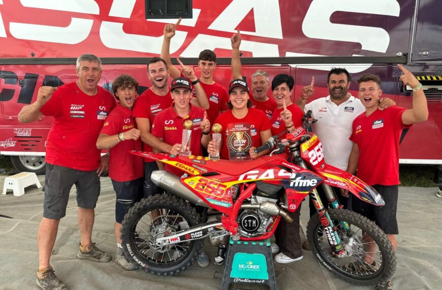 Daniela Guillén afianza su liderato en el Mundial Femenino de Motocross tras una doble victoria en el GP de Alemania