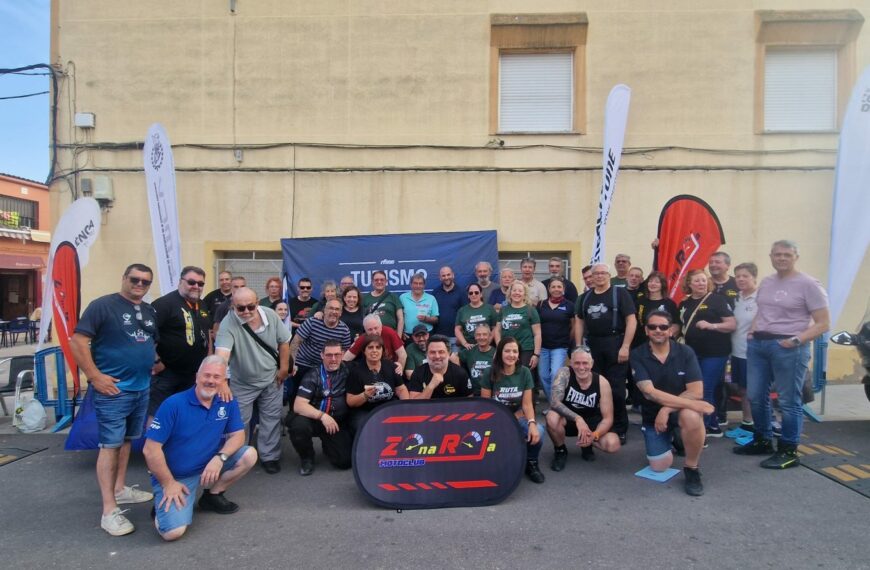 Éxito de participación en la Ruta del Maestrazgo del RFME Mototurismo Touring Challenge