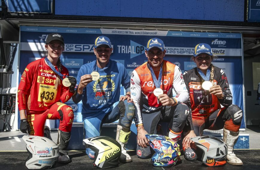 Cinco títulos mundiales en este weekend podium: 19 y 20 de septiembre